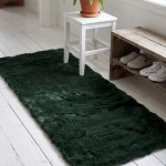 Fluffy gron miljo runner-hel
