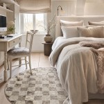 Fluffy Jaquard rund Miljo4